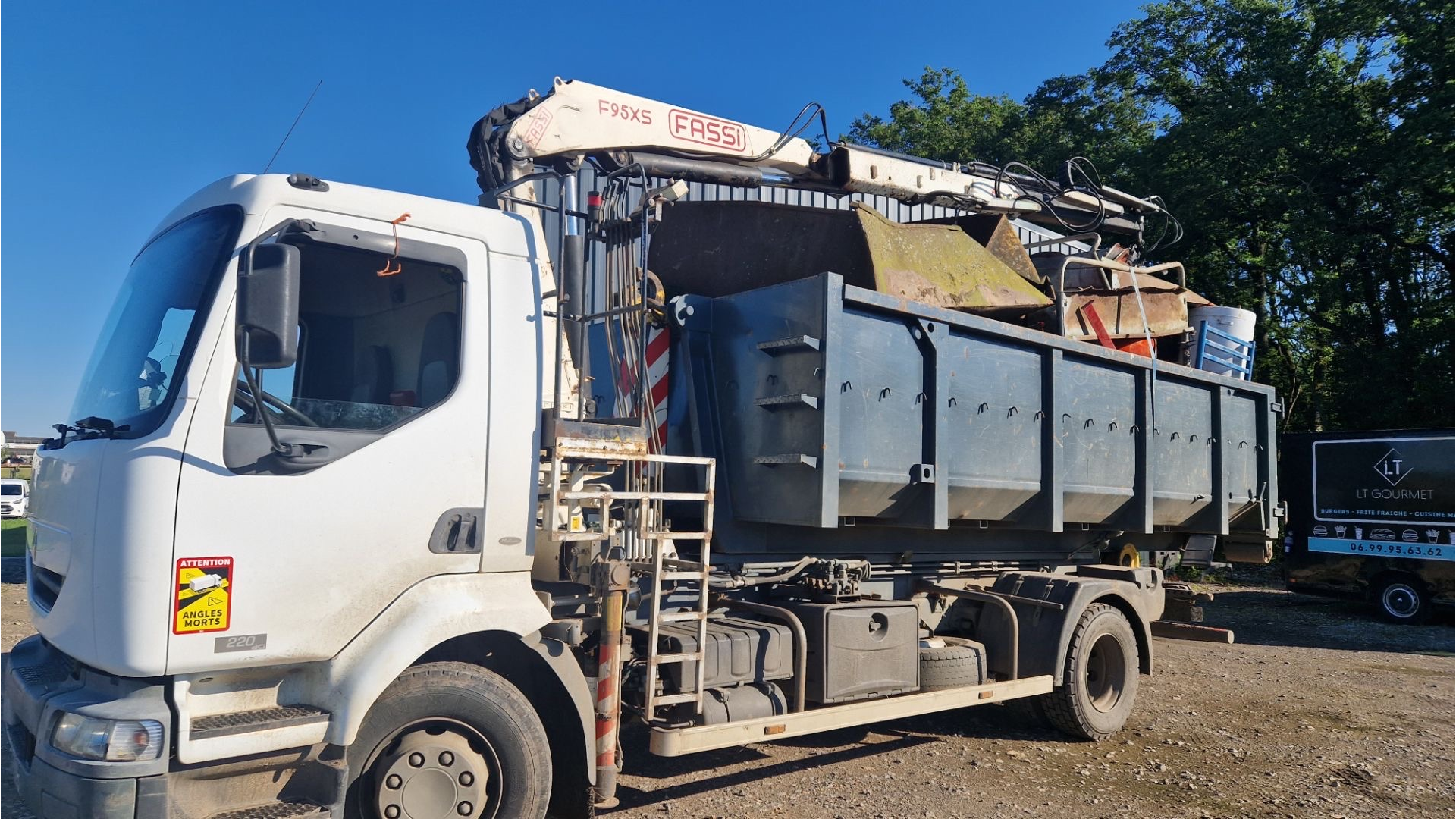 Récupération de ferraille